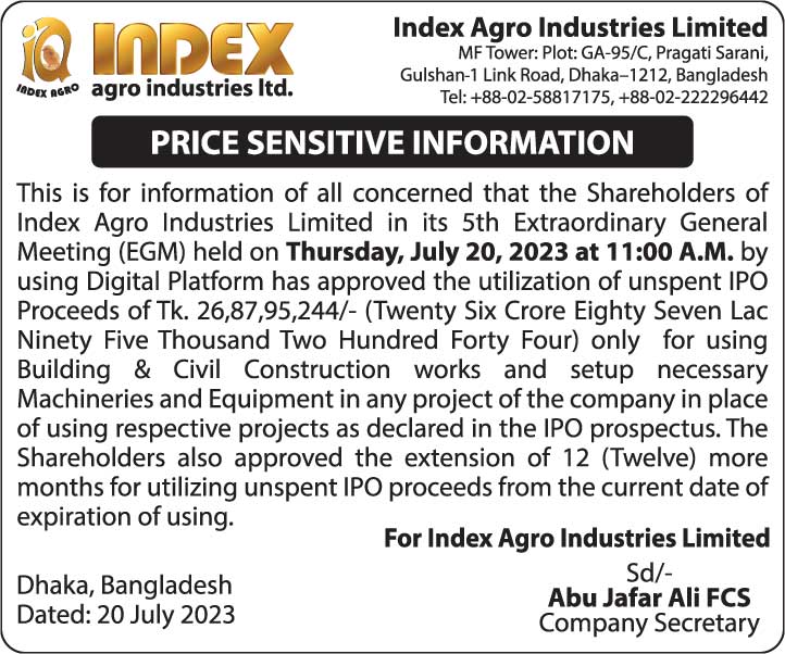 PRICE-SENSITIVE-INFORMATION